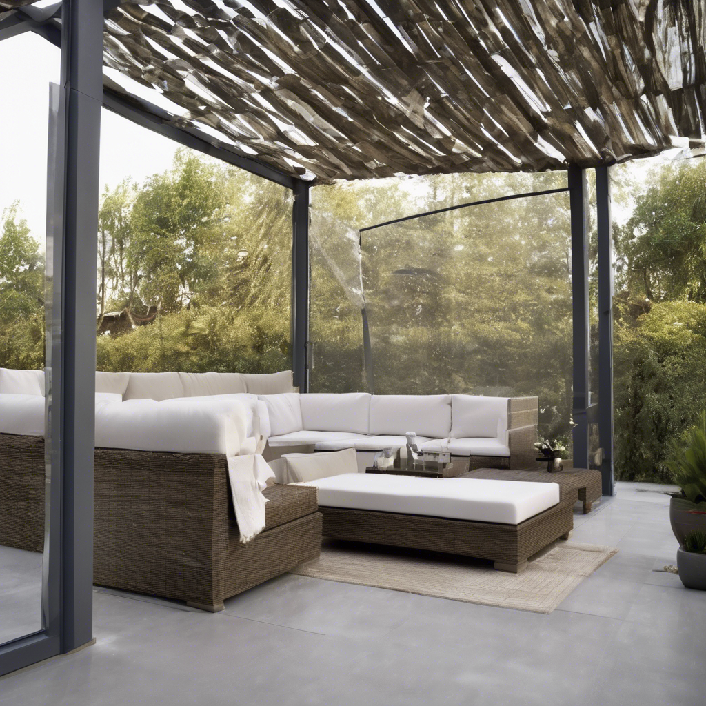 ¿Qué materiales son más resistentes para tapizar muebles de exterior?